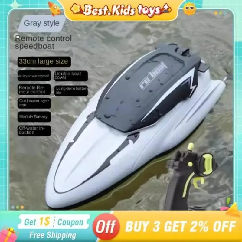 High Speed RC Boat – 2.4G Waterproof Remote Control Speedboat