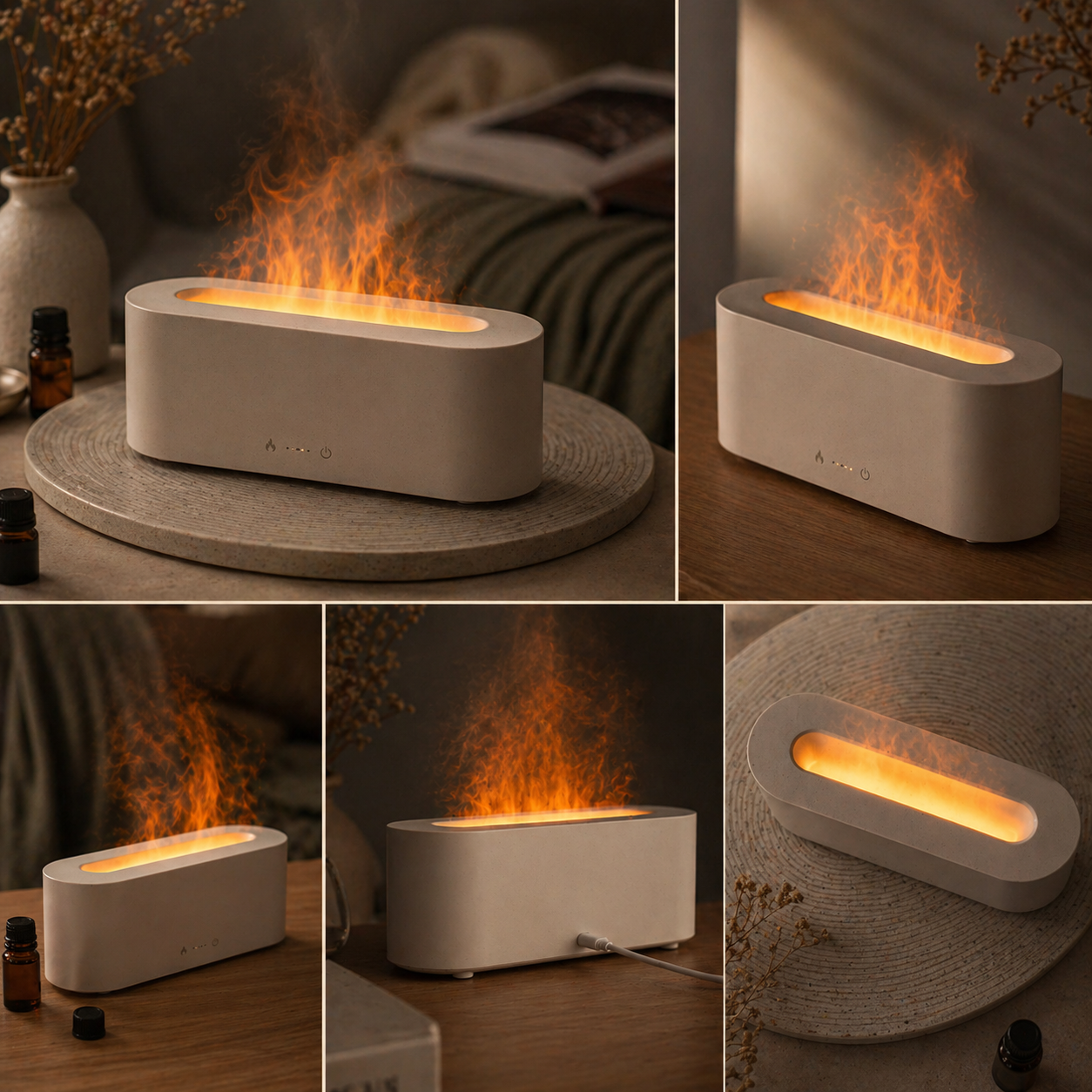FlameGlow Home Aroma Diffuser