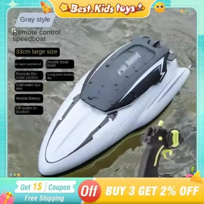High Speed RC Boat – 2.4G Waterproof Remote Control Speedboat