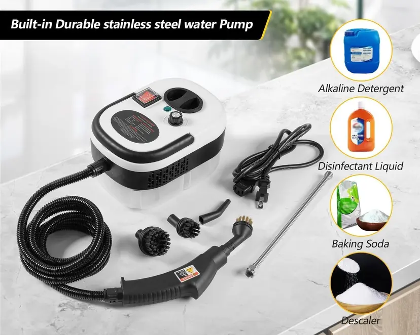 TB-961 Portable Handheld Steam Cleaner 2500W | 7-in-1 High Pressure