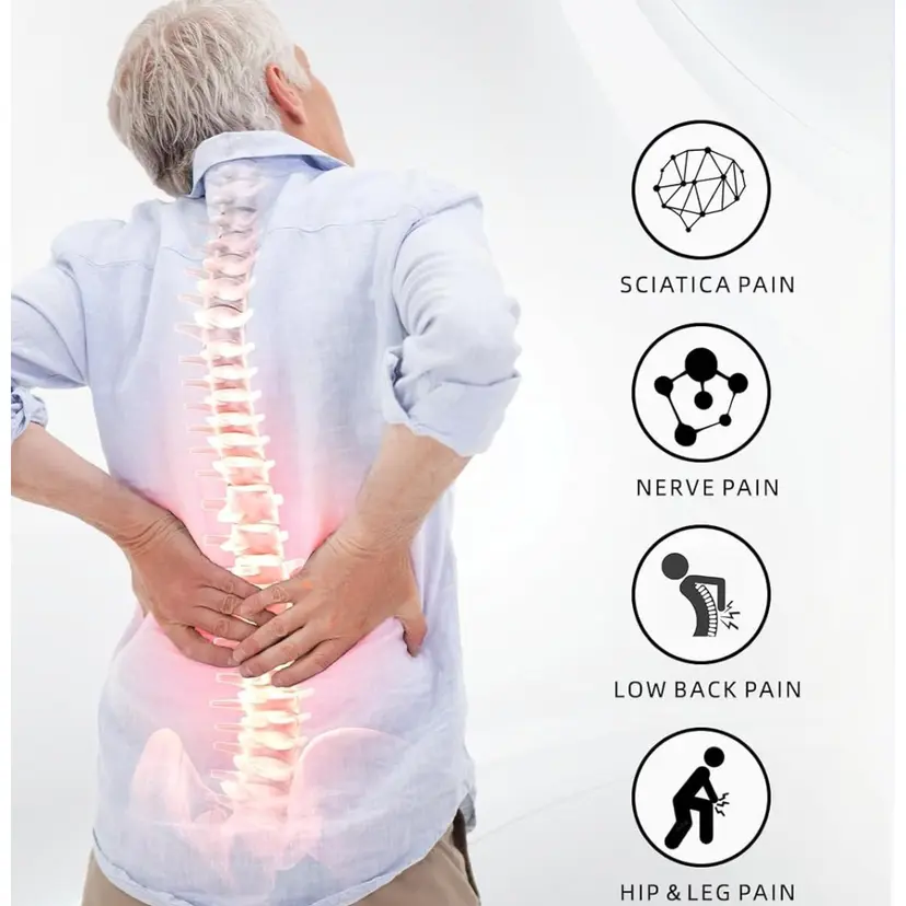 Intelligent Sciatica Relief Massager — SoothingPulse 4-in-1